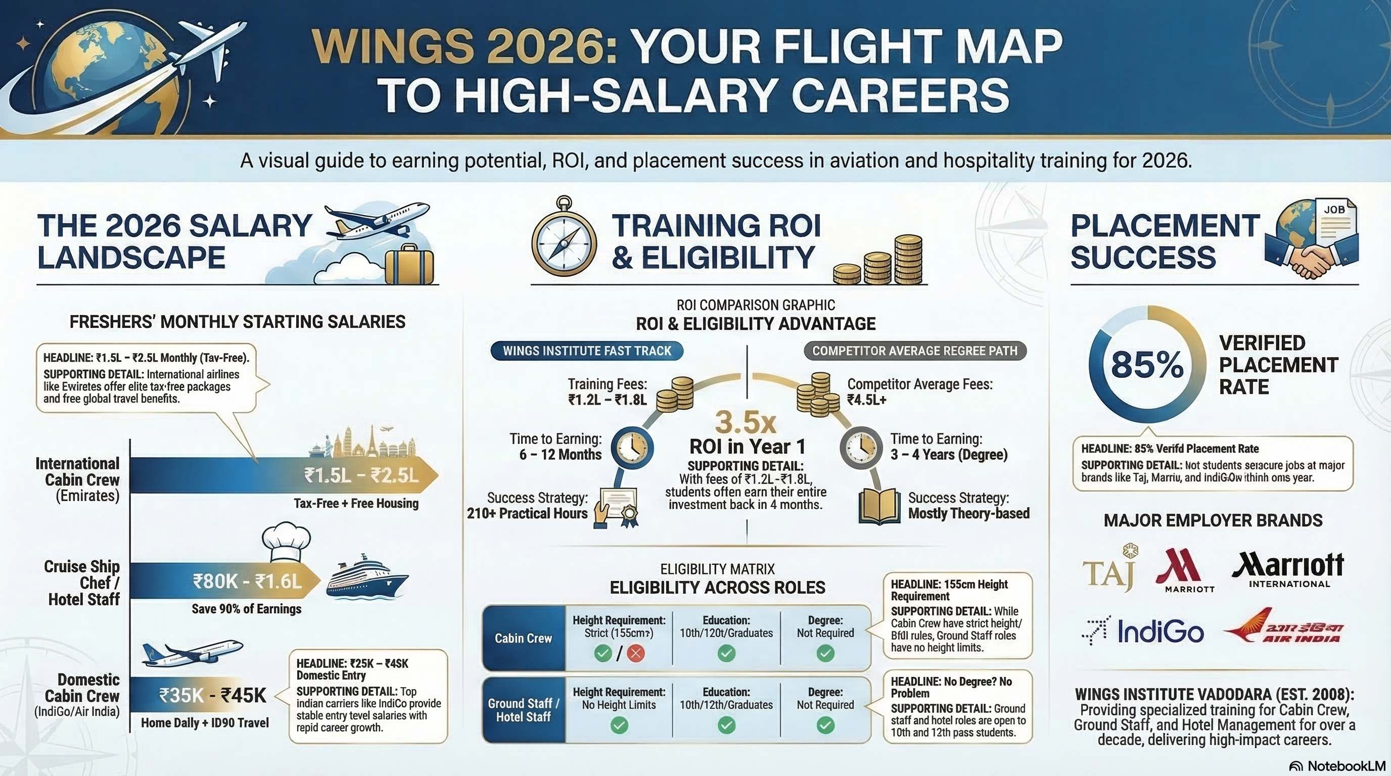 Hotel Management Internship in Vadodara 5 Star Hotels 2026: Local Opportunities Guide - Wings Institute Hotel Mgmt guide